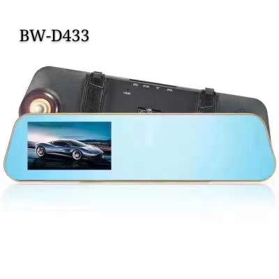 US and Europe Market hot camer 5.0 inch 140 Degree lens car rearview mirror camera dvr