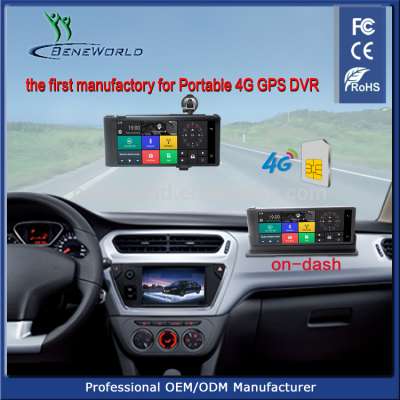 Android 4G Dashboard GPS dvr with FHD1080P