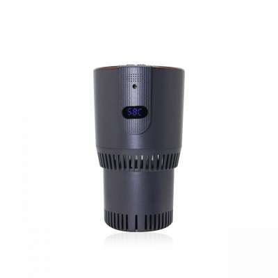 Easily Operate heating and cooling Function BW-C09 CE RoHs FCC Smart Car Cup With Temperature Display