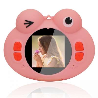 Kids Digital Travel Camera for 3-12 Years Old Children,cartoon animal design Automatic Shooting,support Video