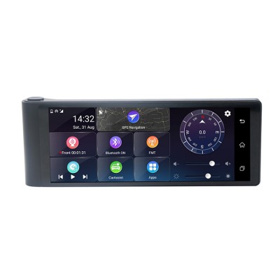 4G network Car GPS navigation system with wifi car mirror FHD1080p Dual dash camera with GPS Bluetooth ADAS FM